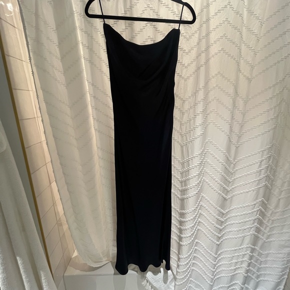BEC+BRIDGE MOON DANCE STRAPLESS DRESS, INK, SIZE: US 8/AUS 12 - Picture 5 of 6